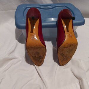 Red Anne Klein heels